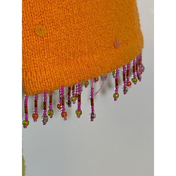 Design Options by Philip and Jane Gordon Small Beach Sweater W Beads & Sequins - Picture 11 of 15